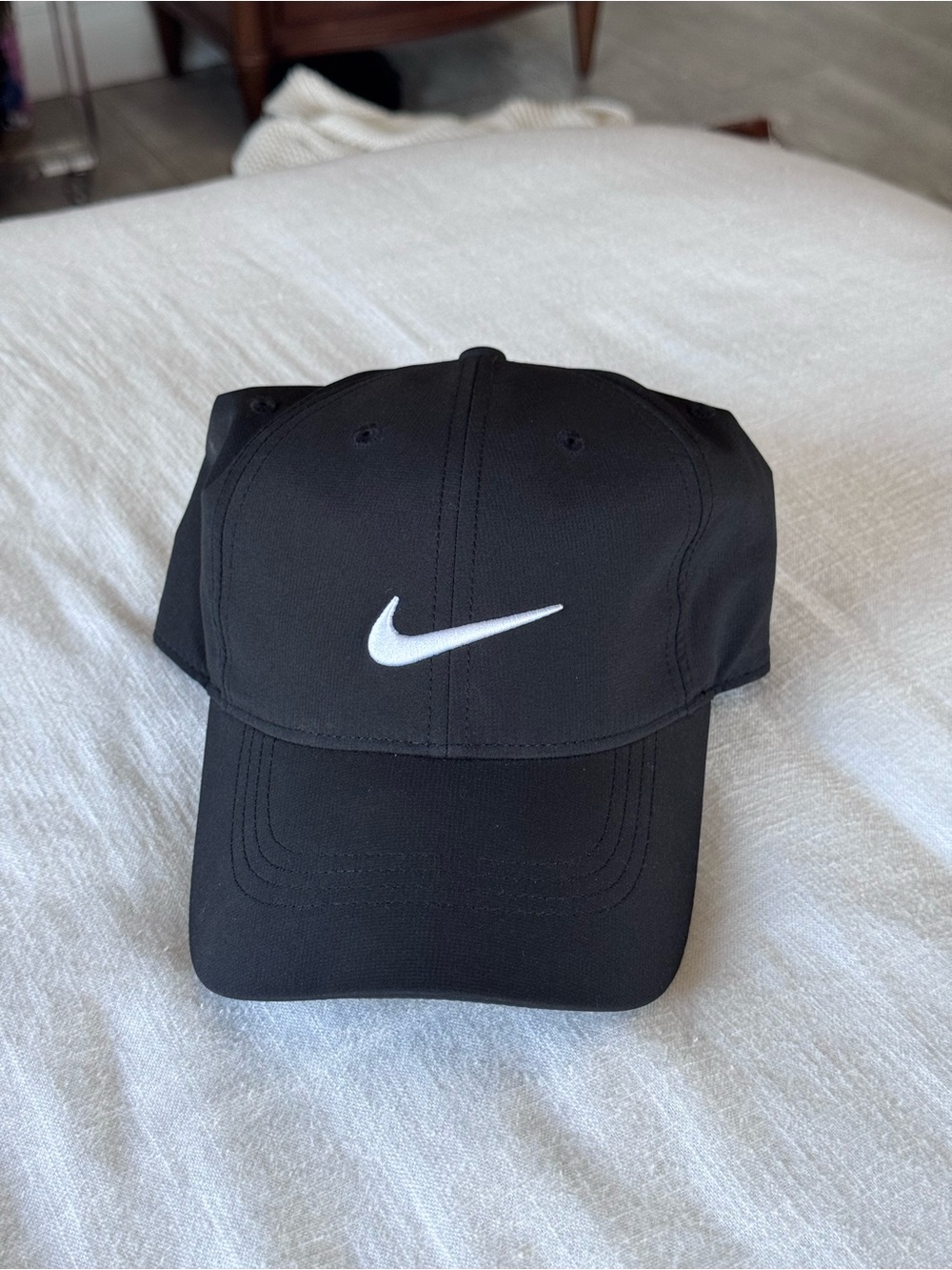 Nike Black Swoosh Baseball Cap